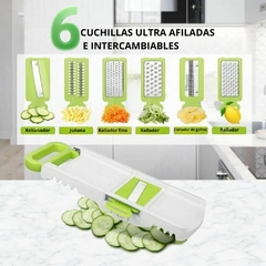 Rallador Manual 6 en 1 con Recipiente en internet