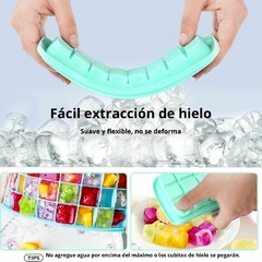 Imagen de Cubetera de silicona con tapa x 24