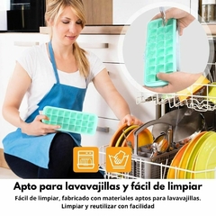 Cubetera de silicona con tapa x 24 - DOMUS NOVA