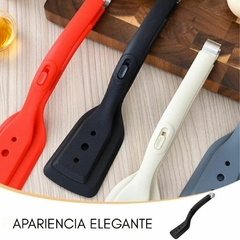 Pinza espátula de silicona