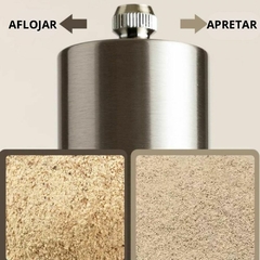 Imagen de Molinillo madera con cabezal metálico