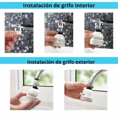 Adaptador para canilla 360 - tienda online