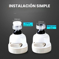 Adaptador para canilla 360 en internet