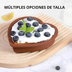 Molde de silicona forma de corazón