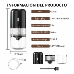 Molino portátil para granos de café - tienda online