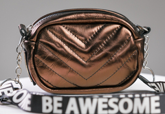 Mini Bandolera Anahi Oro rosaso - comprar online