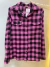Camisa manga longa xadrez
