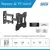 SOPORTE TV 23" a 43" BRAZO MOVIL - comprar online