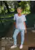 Remera M/ Corta + Babucha C/ Bolsillos Alba