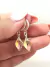 Aros Selena con dije rombo de cristales del Oriente y Plata 925 - comprar online