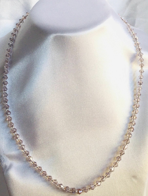 Collar Princesa Cristal de Roca y Plata 925