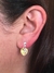 Aros Pasantes 10mm Cristales del Oriente Classic con Plata 925 - Andi Joyas 