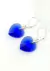 Aros Plata Jasmín De Cristales del Oriente 14mm Con Brisura de Plata