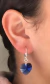 Aros Plata Jasmín De Cristales del Oriente 14mm Con Brisura de Plata - tienda online