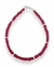 Imagen de Pulsera Summer Cristal Cuadrado Con Pelotitas de Plata