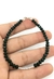 Pulsera Rope De Cristal y Plata