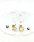 Aros Inyectados Heart 10mm De Cristales del oriente y Plata 925 - Andi Joyas 