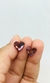 Aros Inyectados Heart 10mm De Cristales del oriente y Plata 925 - tienda online