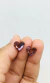 Aros Inyectados Heart 10mm De Cristales del oriente y Plata 925 - tienda online