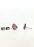 Imagen de Aros Inyectados Heart 10mm De Cristales del oriente y Plata 925
