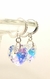 Aros Heart 14mm Huggies de Plata 925 y Cristales del oriente - comprar online