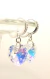 Aros Heart 14mm Huggies de Plata 925 y Cristales del oriente - comprar online