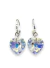 Aros Plata Jasmín De Cristales del Oriente 14mm Con Brisura de Plata - tienda online