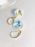 Aros Plata Jasmín De Cristales del Oriente 14mm Con Brisura de Plata