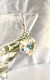 Aros Plata Jasmín De Cristales del Oriente 14mm Con Brisura de Plata - comprar online