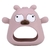 Luva de silicone mordedor
