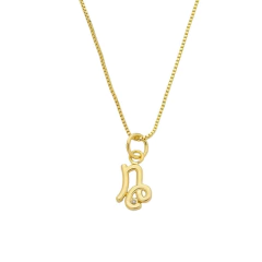 Colar Signo Capricórnio Dourado