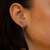 Brinco Earcuff Pedra Prata - comprar online
