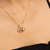 Colar Pedras Coloridas Dourado - Banho Ouro 18k na internet