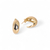 Argola Bold Vena Dourada - comprar online