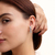 Brinco Earhook Pedras Mar Prata - Luhí Joias | Semijoias Banhadas a Ouro 18k | Useluhi