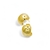 Brinco Bold Galet Dourado - comprar online
