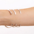 Bracelete Trio Prata - Luhí Joias | Semijoias Banhadas a Ouro 18k | Useluhi