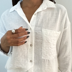 Camisa Branca Over - loja online