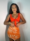 CONJUNTO SAIA V CORAL + TOP CANOA