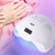 secador de unhas GlamCure SUN®, 48W luz UV LED com 4 temporizadores, tela LCD com sensor automático - Danlu Store | Variedade e Qualidade Online