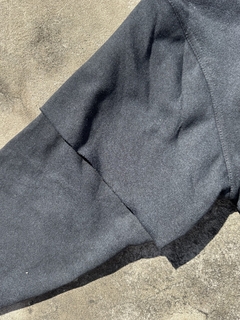 Hoodie Boxy Sobremanga Negro - tienda online