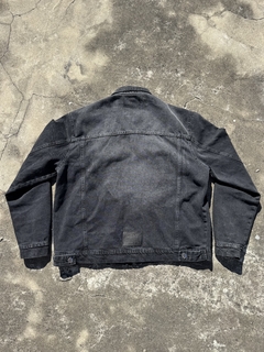 Campera de Jean Boxy Negra en internet