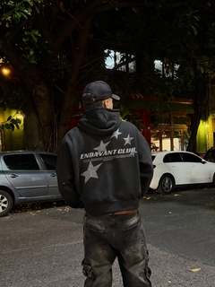 Hoodie Boxy Negro - comprar online