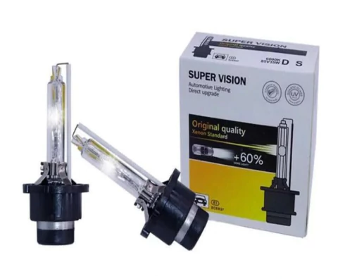 Par De Lâmpadas de Xenon Modelo Tipo Original D2s 4300k Branco Amarelado Audi Bmw Jetta Reposição