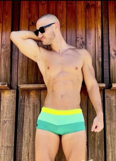 Sunga Brasil Tri Verde Fluo - comprar en línea