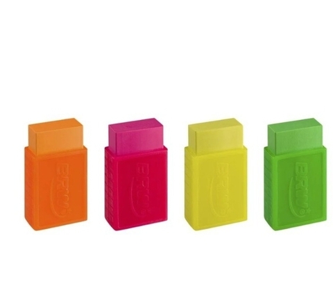 Borracha Neon com capa plástca BRW