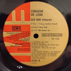 Kate Bush - Corazon De Leon - Insert en internet