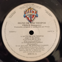 Prince - Signo De Los Tiempos - Doble - Insert