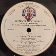 Prince - Signo De Los Tiempos - Doble - Insert - tienda online