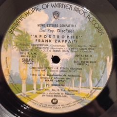 Frank Zappa - Apostrophe - Salvealvinilo